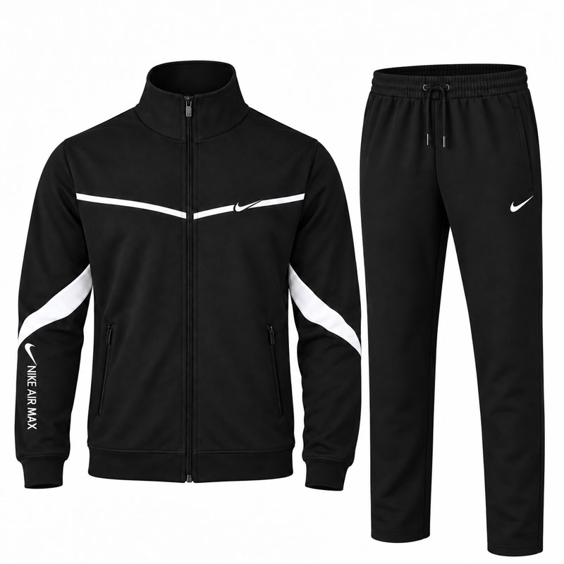 Nike sport set for men (3) گرمکن شلوار مردانه ، پارچه گلکسی ، نخ پنبه