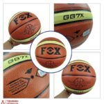 توپ بسکتبال سایز7 چرمی فاکس GG7X - Image 3