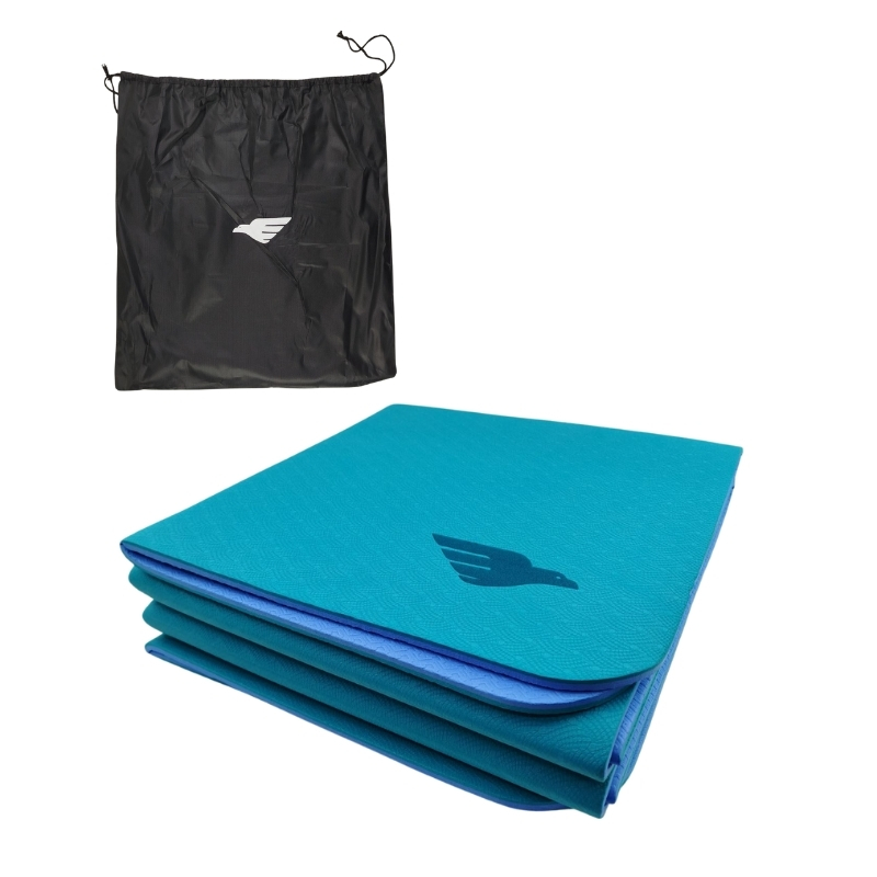 TPE Mat 6mm (15) زیر انداز ورزشی مت یوگا TPE تاشو شش میل