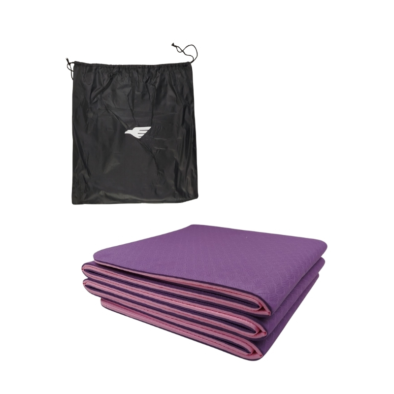 TPE Mat 6mm (23) زیر انداز ورزشی مت یوگا TPE تاشو شش میل