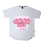 تیشرت لانگ طرح good day