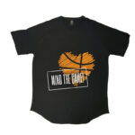 تیشرت لانگ طرح mind the game
