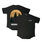 تیشرت لانگ طرح moonlight