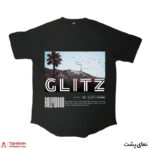 تیشرت لانگ طرح hollywood - Image 5