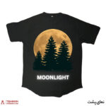 تیشرت لانگ طرح moonlight - Image 5