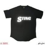 تیشرت لانگ طرح sting - Image 5