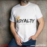 تیشرت لانگ طرح royalty - Image 2
