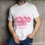 تیشرت لانگ طرح good day - Image 3