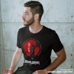 تیشرت لانگ طرح samurai - Image 3