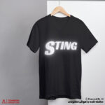 تیشرت لانگ طرح sting - Image 3