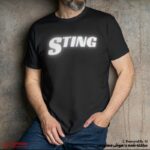 تیشرت لانگ طرح sting - Image 4
