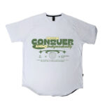 تیشرت لانگ طرح conquer