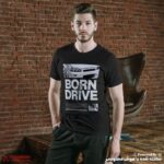 تیشرت مردانه طرح Born To Drive - Image 2