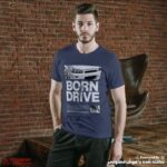 تیشرت مردانه طرح Born To Drive - Image 3