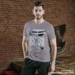 تیشرت مردانه طرح Born To Drive - Image 5