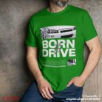 تیشرت مردانه طرح Born To Drive - Image 6