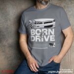 تیشرت مردانه طرح Born To Drive - Image 8