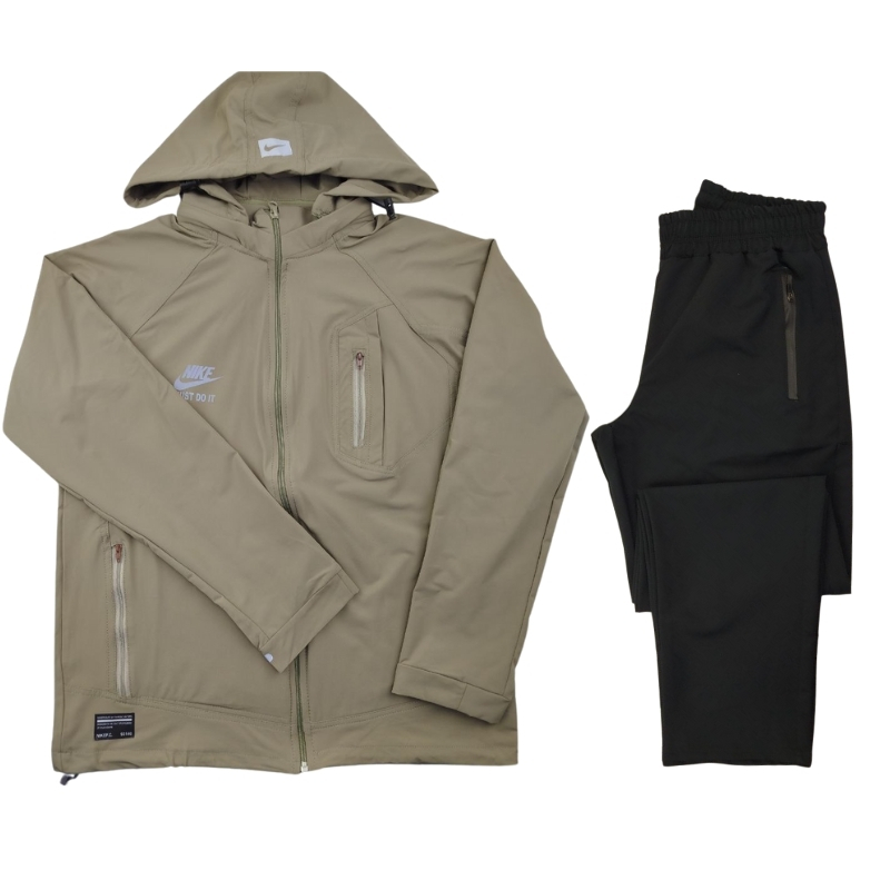 Womens full zip hooded sports set (1) ست ورزشی نایک زنانه تمام زیپ کلاه دار