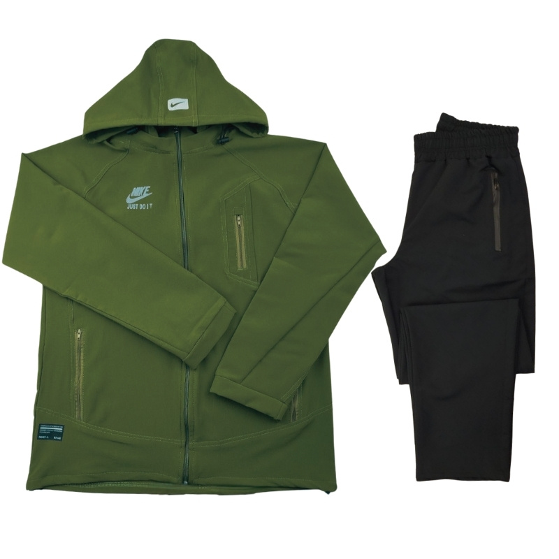Womens full zip hooded sports set12 (1) ست ورزشی نایک زنانه تمام زیپ کلاه دار