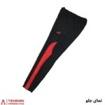 ست گرمکن شلوار تمام زیپ ورزشی مردانه تیم آث میلان 2025 - Image 3