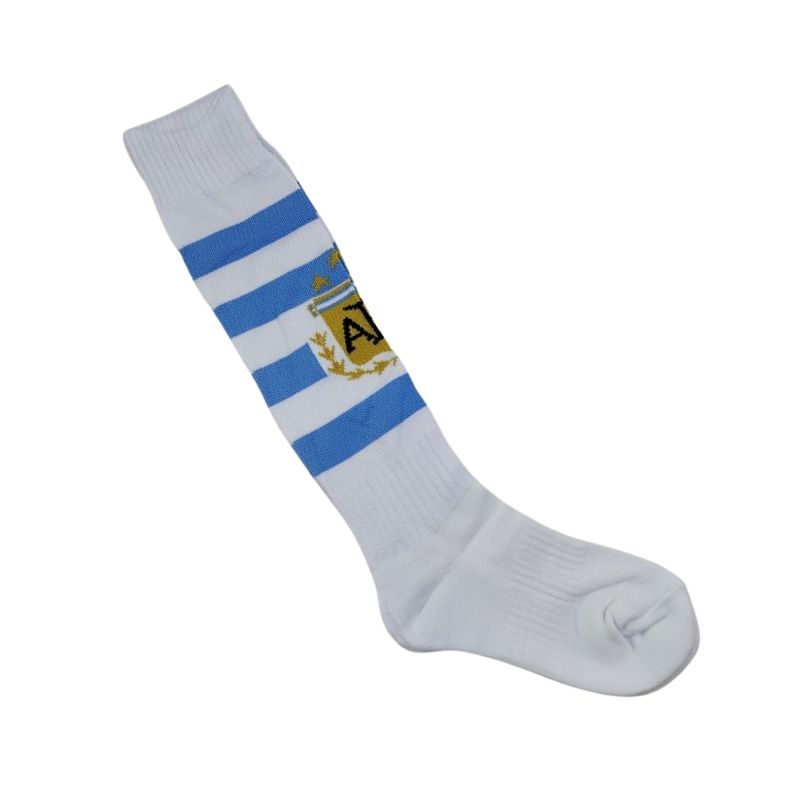 Argentina Kids Football Socks Terry Sole (2) جوراب فوتبالی بچه گانه کف حوله ای آرژانتین
