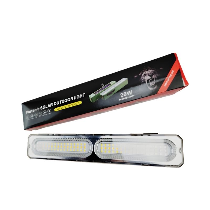 Portable Solar Outdoor Light 20W چراغ سولار دیواری 20 وات مدل Outdoor شارژی