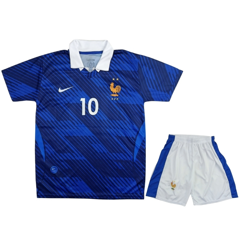 France Mbappe Football Kit (7) کیت ورزشی فرانسه امباپه