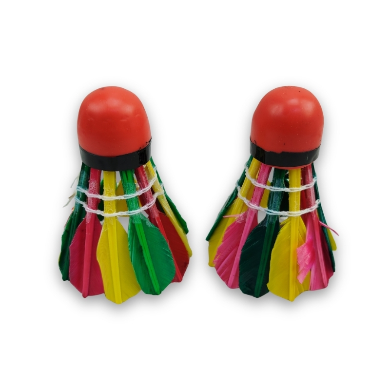 badminton ball (8) توپ بدمینتون پری 2 عددی