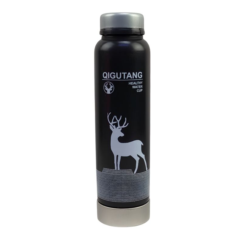 QIGUTANG Deer Sports Water Bottle 750ml (11) قمقمه ورزشی QIGUTANG طرح گوزن 750 میلی لیتر