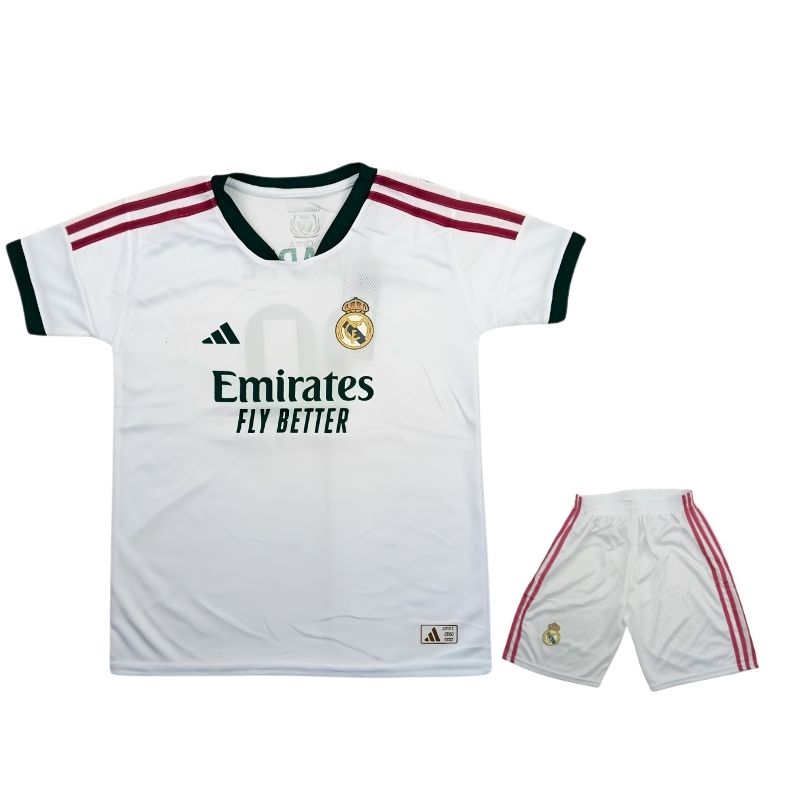 Real Madrid Mbappé Sportswear Set (4) کیت تی شرت و شورت ورزشی رئال مادرید امباپه