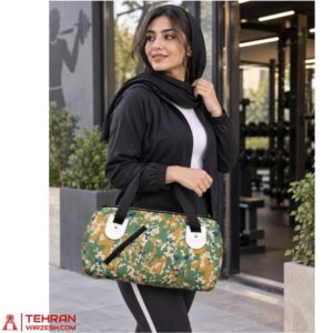 ساک ورزشی دوشی طرح چریکی سایز متوسط