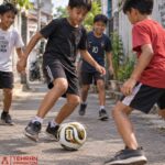 توپ فوتبال لاستیکی طرح جام جهانی 2026 مدل Trionda