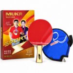 راکت پینگ پنگ MUKE تک ستاره مدل 1S Star Carbon همراه کیف