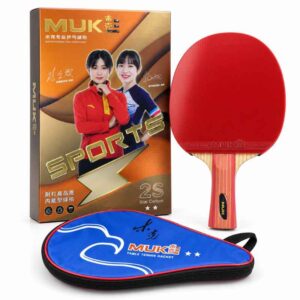 راکت پینگ پنگ MUKE مدل 2S Star Carbon همراه کیف