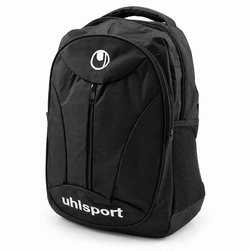 Uhlsport Black Sport Backpack (6) کوله پشتی آل اشپرت مشکی مدل روزمره و ورزشی